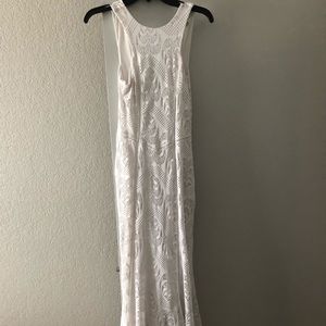 High neck dress